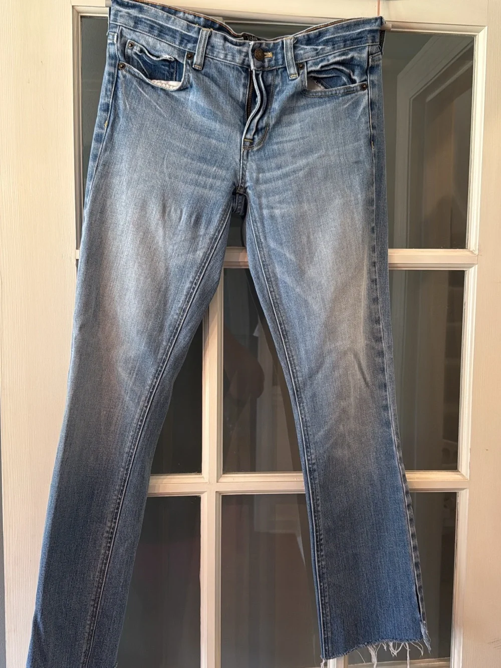 J. Crew Light Blue Straight-Leg Women's Jeans
